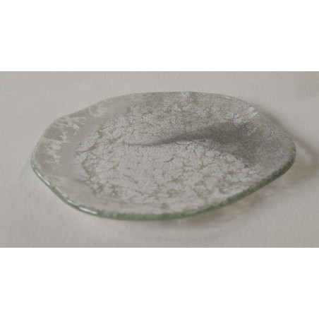 Petite assiette à pain en verre | Artisanale