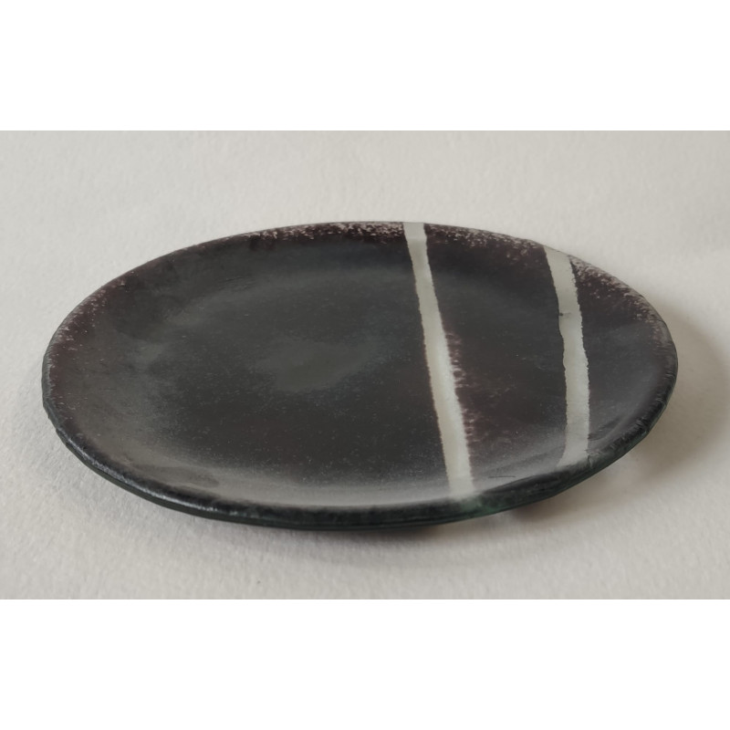 Petite assiette à pain en verre | Artisanale