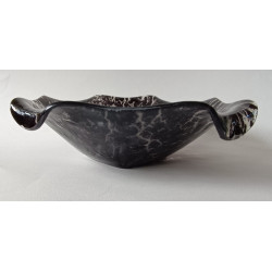 Saladier / coupe à fruit - verre artisanale