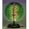 lampe ronde plante verte