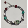 Bracelet Perles de Murano Uniques | Fait Main & Acier Inox
