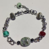 Bracelet Perles de Murano Uniques | Fait Main & Acier Inox