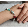 Bracelet Perles de Murano Uniques | Fait Main & Acier Inox