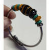 Bracelet Perles de Murano Uniques | Fait Main & Acier Inox