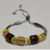 Bracelet Perles de Murano Uniques | Fait Main & Acier Inox