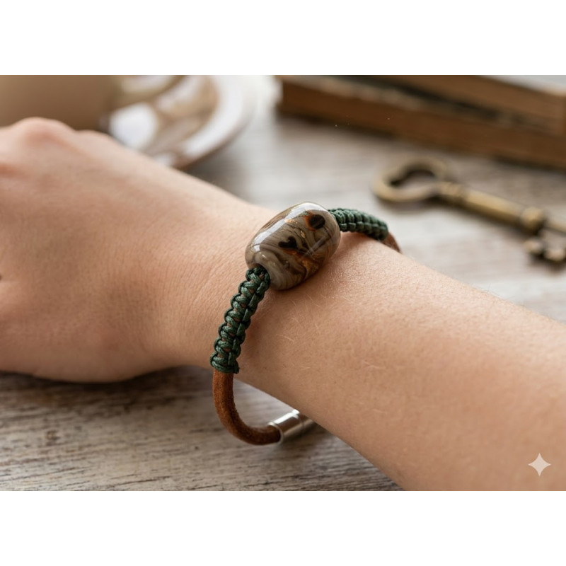 Bracelet Perles de Murano Uniques | Fait Main