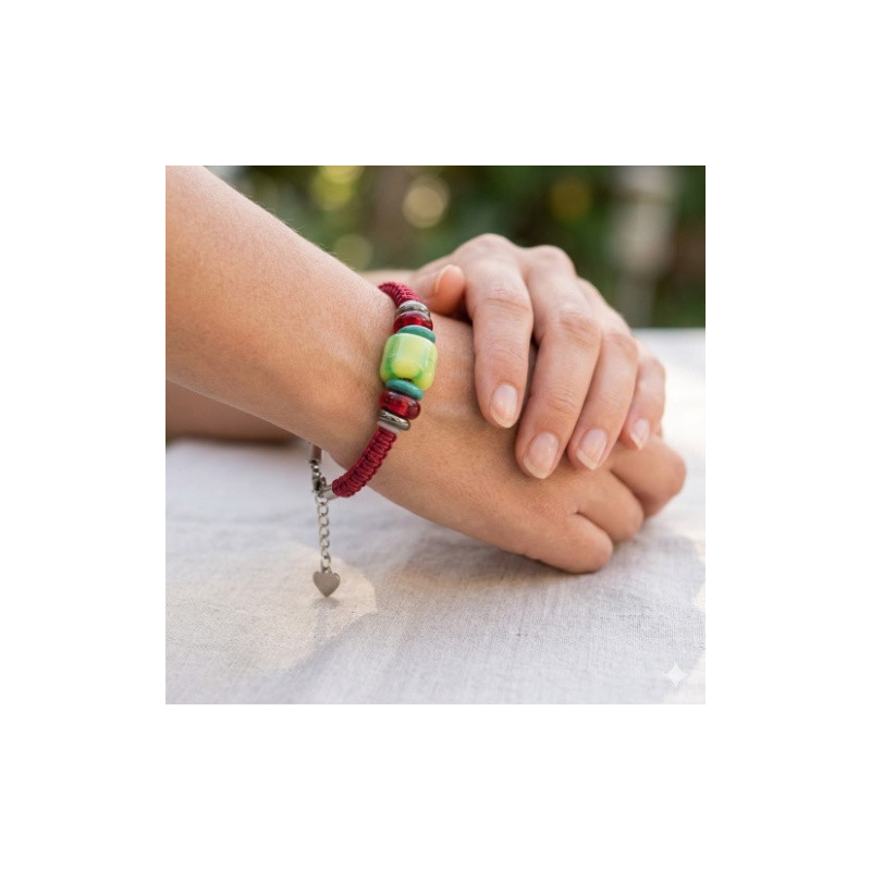 Bracelet Perles de Murano Uniques | Fait Main