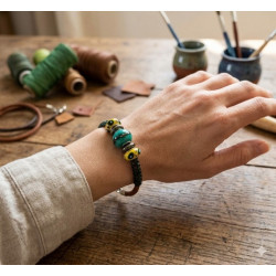 Bracelet Perles de Murano Uniques | Fait Main