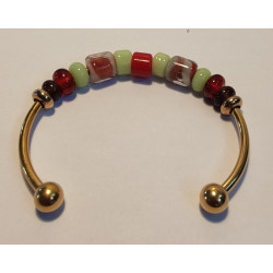 Bracelet Perles de Pirex Uniques | Fait Main