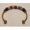 Bracelet Perles de Pirex Uniques | Fait Main