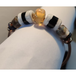 Bracelet Perles de Murano Uniques | Fait Main