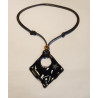 Bijou d'Exception  Collier en Verre Artisanal