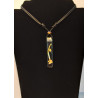 Bijou d'Exception  Collier en Verre Artisanal