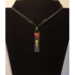 Bijou d'Exception  Collier en Verre Artisanal