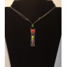 Bijou d'Exception  Collier en Verre Artisanal