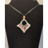Bijou d'Exception  Collier en Verre Artisanal