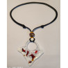 Bijou d'Exception  Collier en Verre Artisanal