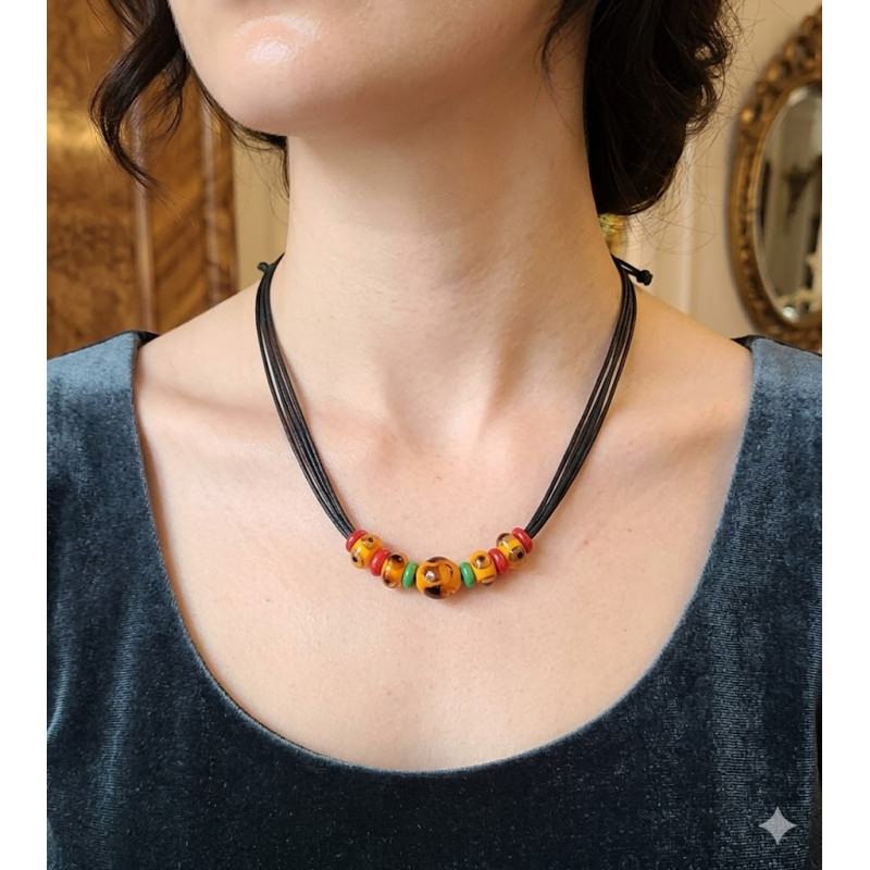 Collier en Verre | Artisanal