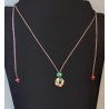 Bijou d'Exception  Collier en Verre Artisanal