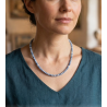 Bijou d'Exception  Collier en Verre Artisanal