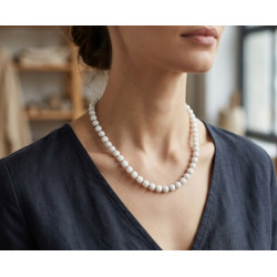 Bijou d'Exception  Collier en Verre Artisanal