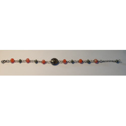 Bracelet Perles de Murano Uniques | Fait Main & Acier Inox