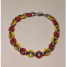Bracelet Perles de Murano Uniques | Fait Main & Acier Inox