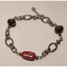 Bracelet Perles de Murano Uniques | Fait Main & Acier Inox