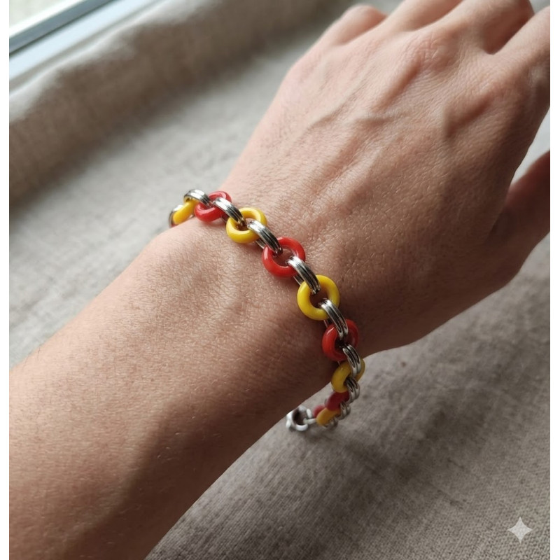 Bracelet Perles de Murano Uniques | Fait Main & Acier Inox