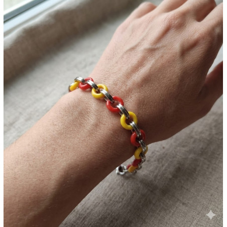 Bracelet Perles de Murano Uniques | Fait Main & Acier Inox