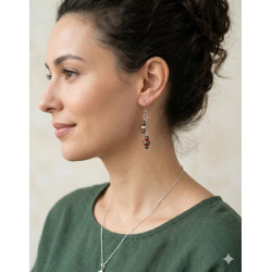 Boucle d'oreille en Perles de Murano Uniques | Fait Main