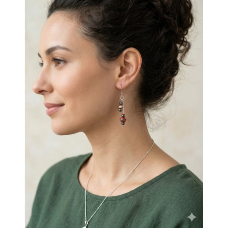 Boucle d'oreille en Perles de Murano Uniques | Fait Main