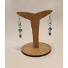 Boucle d'oreille en Perles de Murano Uniques | Fait Main