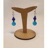 Boucle d'oreille en Perles de Murano Uniques | Fait Main