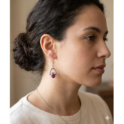 Boucle d'oreille en Perles de Murano Uniques | Fait Main