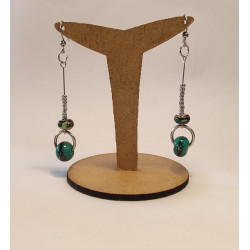 Boucle d'oreille en Perles de Murano Uniques | Fait Main