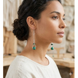 Boucle d'oreille en Perles de Murano Uniques | Fait Main
