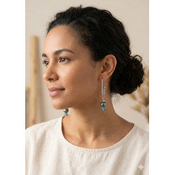 Boucle d'oreille en Perles de Murano Uniques | Fait Main