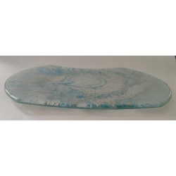 Assiette en verre artisanale – Pièce unique et personnalisable