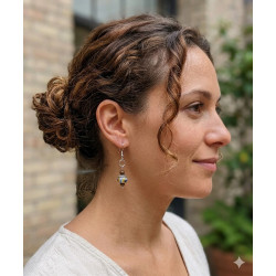 Boucle d'oreille en Perles de Murano Uniques | Fait Main
