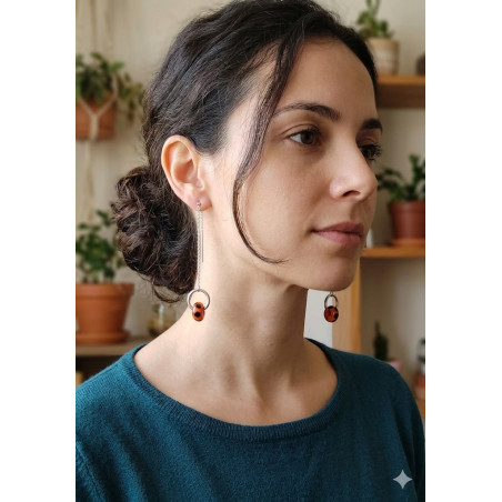 Boucle d'oreille en Perles de Murano Uniques | Fait Main