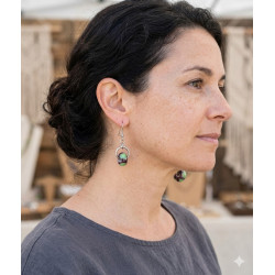 Boucle d'oreille en Perles de Murano Uniques | Fait Main
