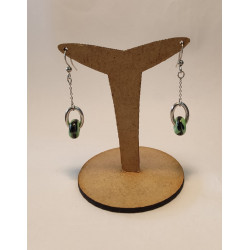 Boucle d'oreille en Perles de Murano Uniques | Fait Main