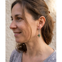 Boucle d'oreille en Perles de Murano Uniques | Fait Main