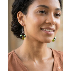 Boucle d'oreille en Perles de Murano Uniques | Fait Main