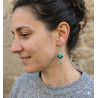 Boucle d'oreille en Perles de Murano Uniques | Fait Main