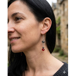 Boucle d'oreille en Perles de Murano Uniques | Fait Main