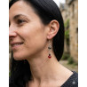 Boucle d'oreille en Perles de Murano Uniques | Fait Main