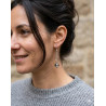 Boucle d'oreille en Perles de Murano Uniques | Fait Main