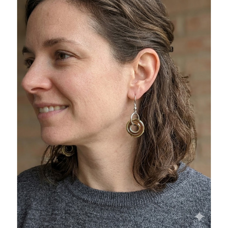 Boucle d'oreille en Perles de Murano Uniques | Fait Main